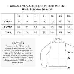 Nordic Arcty Laskettelutakki Miesten<Halti New