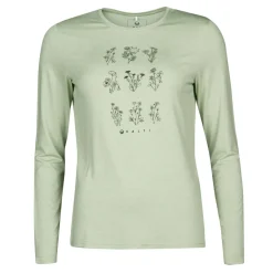 Tuntu II Pitkähihainen Merino Paita Naisten<Halti